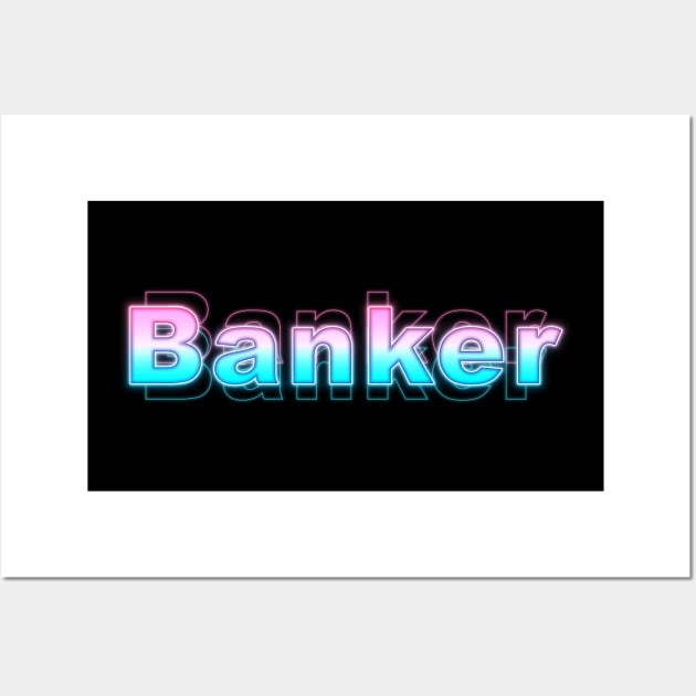 Banker Wall Art by Sanzida Design